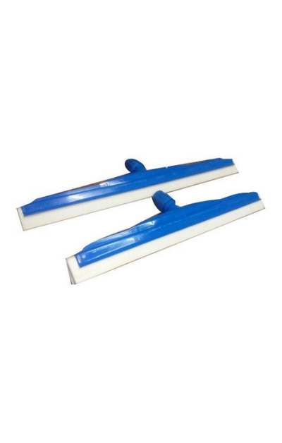 Dual rubber wiper for efficient cleaning
