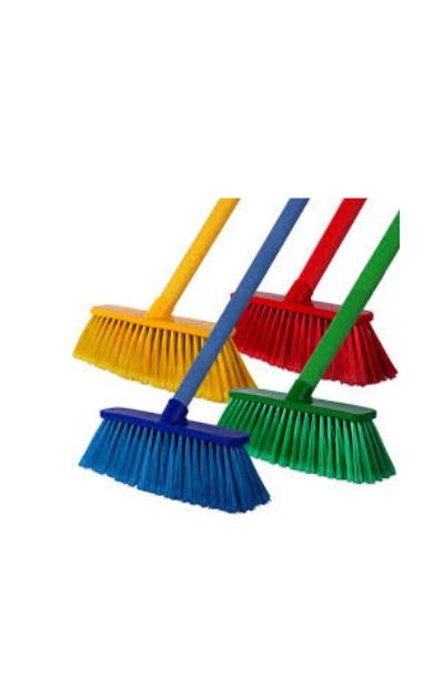 Plastic soft brush for gentle cleaning"