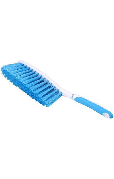 Plastic soft carpet brush for gentle cleaning"